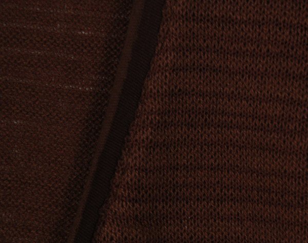 Brownie Tie Front Knit Solid Top