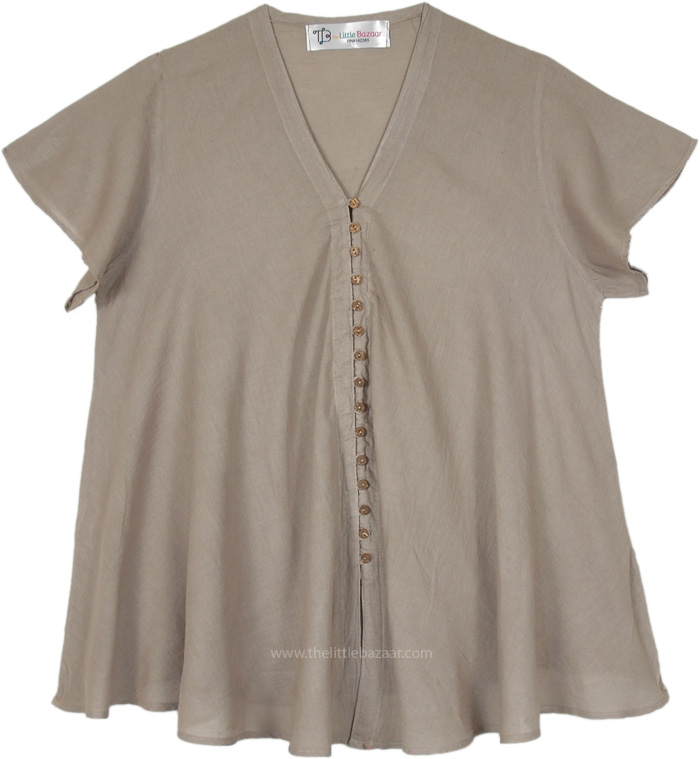 Fawn Breeze Boho Mini Sleeve Top