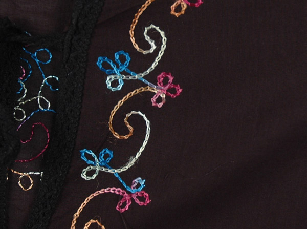 Gondola Embroidered Tunic Top