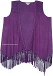 Voodoo Charm Boho Vest with Western Rodeo Fringe