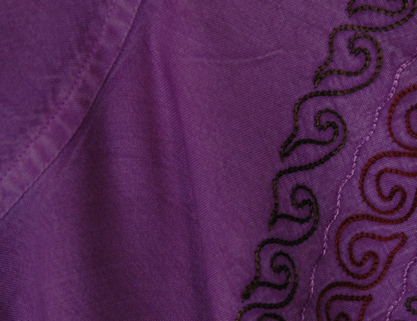 Purplexity Boho Butterfly Tie Top