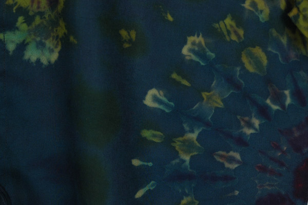 Rainforest Tie Dye Cap Sleeve Short Top