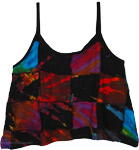 Rainbow Kaleidoscope Patchwork Tank [5519]