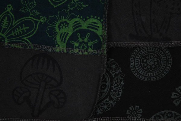 Regent Gray Botanical Patch Hippie Cami Top