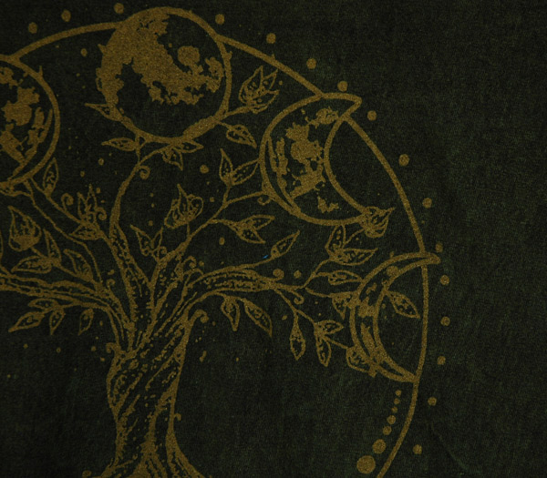 Olive Rooted and Rising Cosmic Graphic Tee