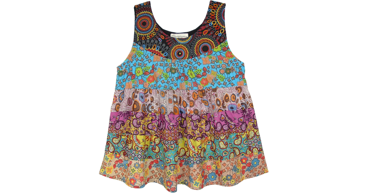 【あき様】FOIL PRINT BABY TUNIC TOP Baby And Toddler Girl Short Flutter Sleeve Rainbow Ombre