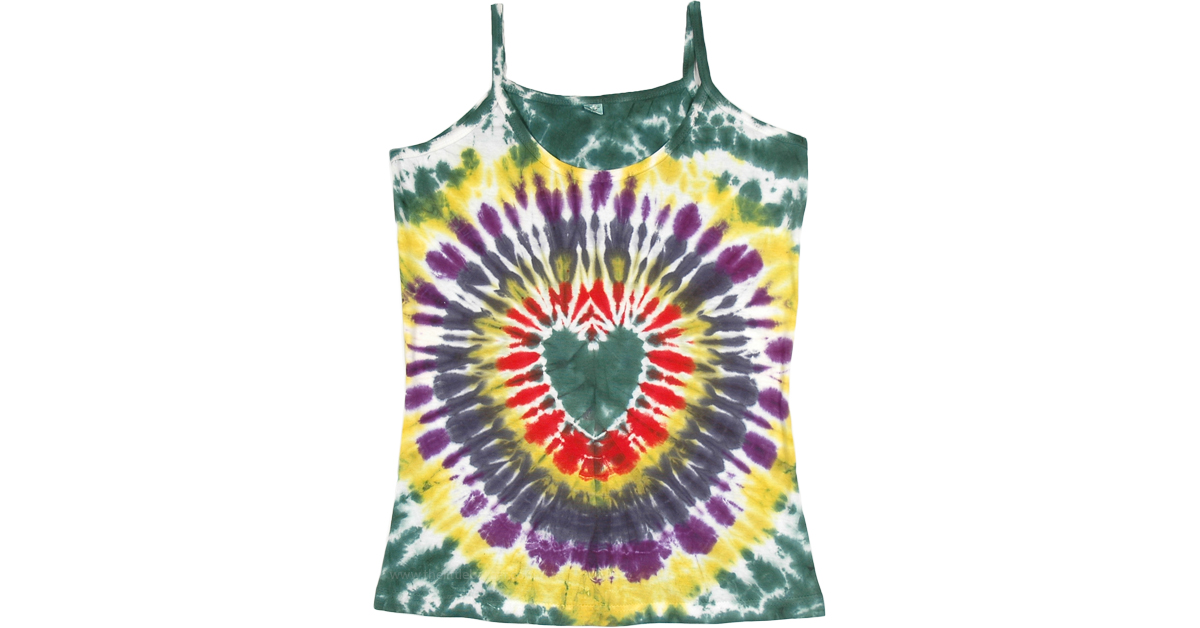 Festival Of Colors Tie Dye Fun Tank Top | Tunic-Shirt