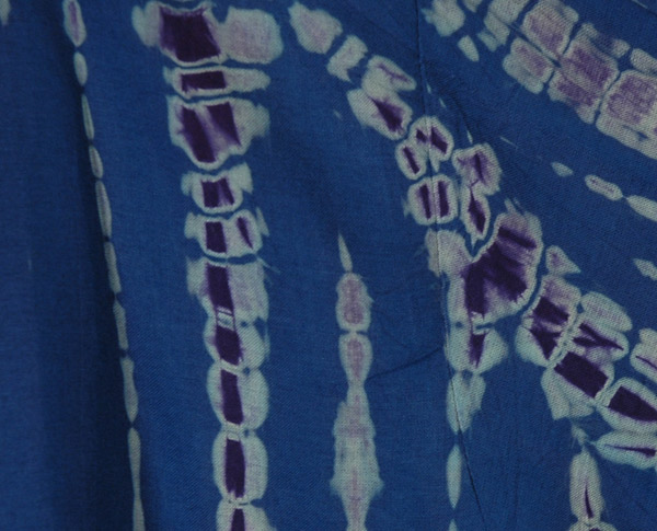 Genteel Blue Tie Dye Butterfly Top
