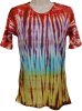 Tie Dye Dye Design Shirt Tunic