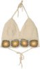 Sober Nature Crochet Tie Up Bralette