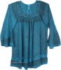 Stonewash Dyed Astral Tunic Top