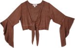 70s Hand Crochet Country Sweater Cardigan