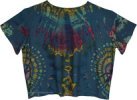 Rainforest Tie Dye Oversized Boho Top