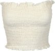 Diamond Patterned Crochet Top with Tassels