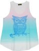 Mystic Owl Tank Top in Summer Beach Pastel