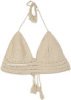 Orangina Bell Sleeves Crop Top with Front Tie-up