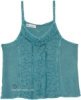 Green Dream Patchwork Cotton Kids Harem Pants