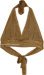 Honey Glow Boho Halter Embroidered Bralette Top