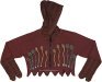 Brown Beans Stems Of Life Fall Crop Top