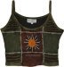 Nature Heliophile Handmade Cropped Tank Top