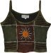 Nature Heliophile Handmade Cropped Tank Top