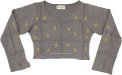 Twinkle Sky Long Sleeve Hippie Crop Top