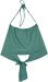 Emerald Green Halterneck Crop Top