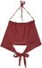 Brick Red Halterneck Beach Top