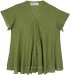 Green Breeze Boho Short Sleeve Top
