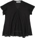 Black Breeze Boho Cap Seeves Top