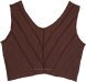 Choco Contours Cropped Tank Top