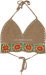 Huskie Fun Crochet Tie Up Bralette