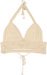 Beige Nature Crochet Tie Up Bralette