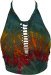 Sunset Ombre Tie Dye Halter Bralette Top