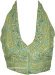 Perky Paisley Reversible Halter Cropped Top