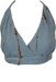 Dusk Blue Tie Dye Festival Tankini Top