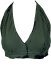 Green Kelp Hand-Dyed Boho Tankini Top