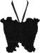 Onyx Smocked Convertible Halter Tube Top
