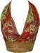 Green Magic Patchwork Halter Boho Top