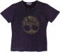 Plum Cosmos Sun Moon Hippie Graphic Tee