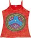 Peace Pharaoh Embroidered Hippie Cotton Tank Top