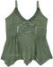 Green Forest Fairy Halter Top