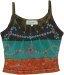 Free Spirit Cotton Handmade Cropped Tank Top