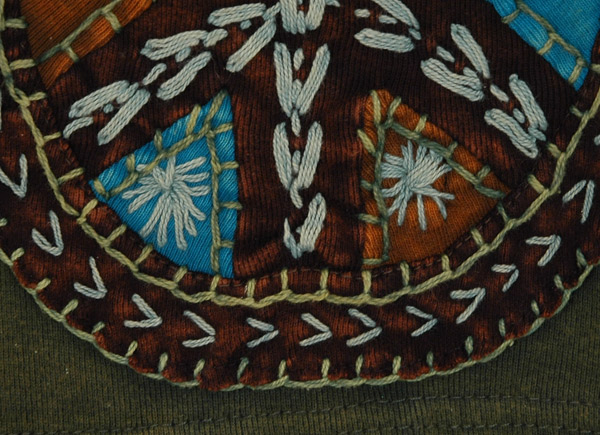 World Peace Handmade Cotton Hippie Top