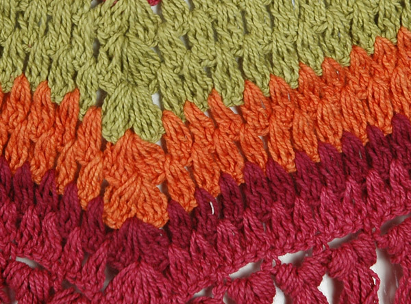 Vibrant Burgundy Crochet Fringe Halter Top