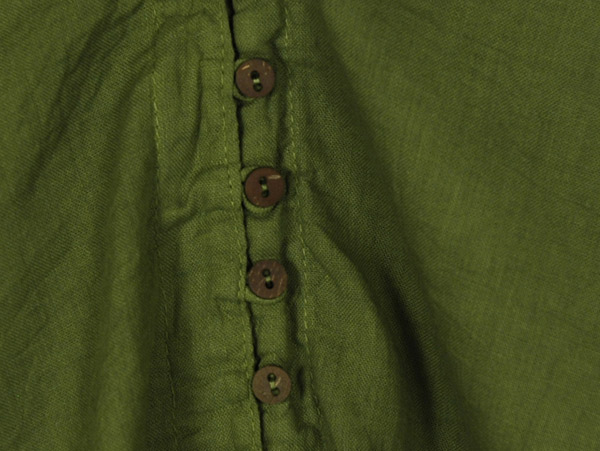 Green Breeze Boho Short Sleeve Top