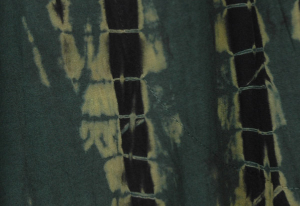 Camouflage Green Tie Dye Cotton Shirt