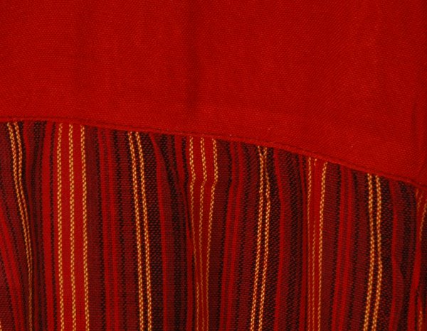 Red Forest Boho Halter Top