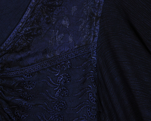 Midnight Wings Medieval Festival Tunic Top