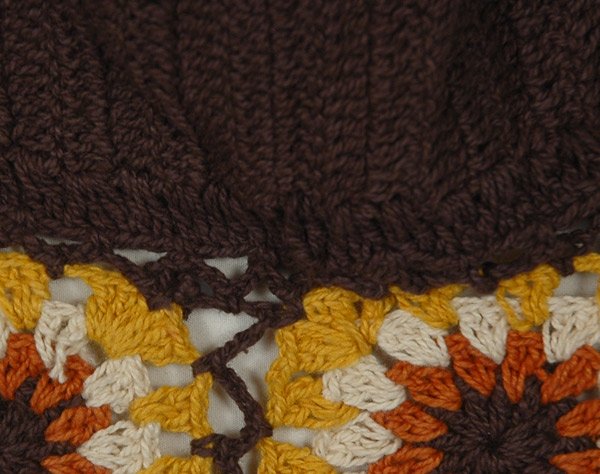 Chocolate Crochet Festival Boho Top